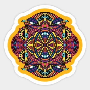 Pastel Mandala Sticker